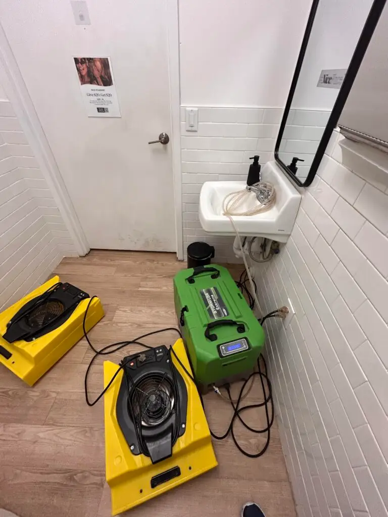 Water Damage Restoration in Peoria — dry-out process