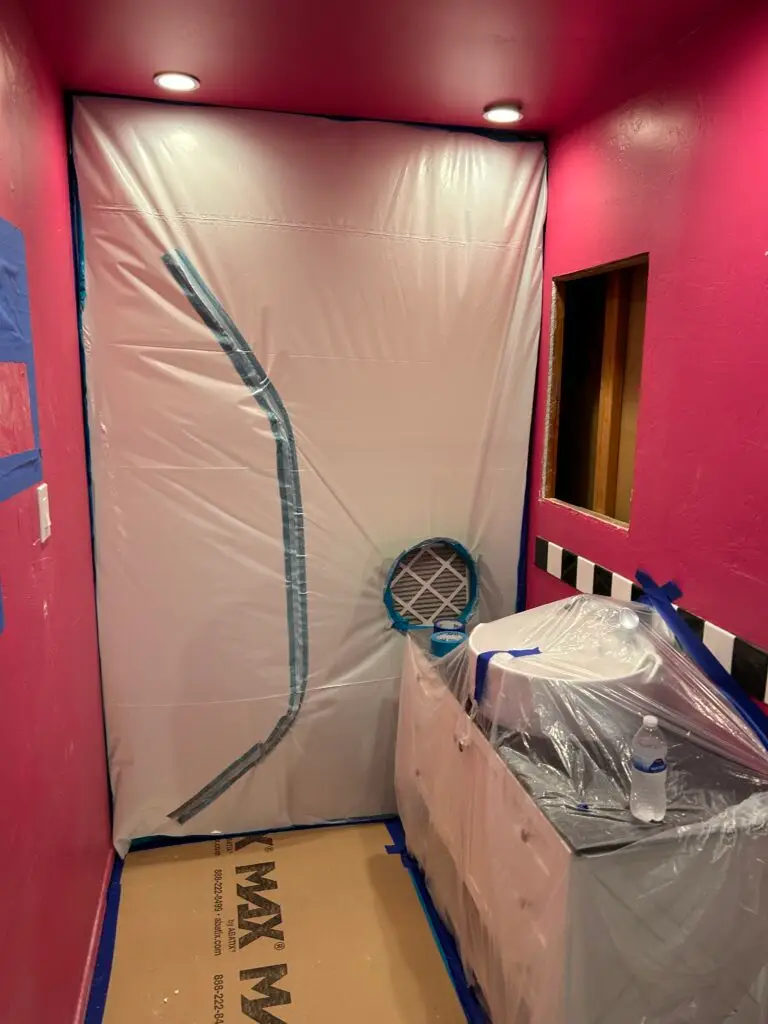 Water Damage Mold Remediation in Phoenix Bathroom — mold remediation