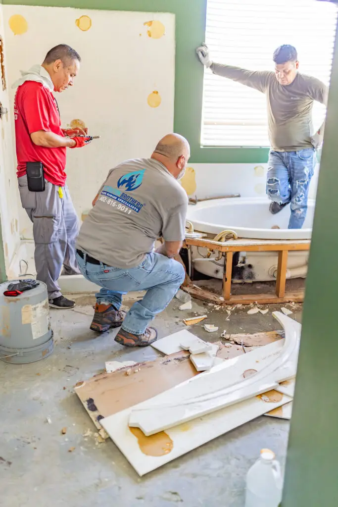 Bathroom Demolition Project in Avondale, AZ — demolition