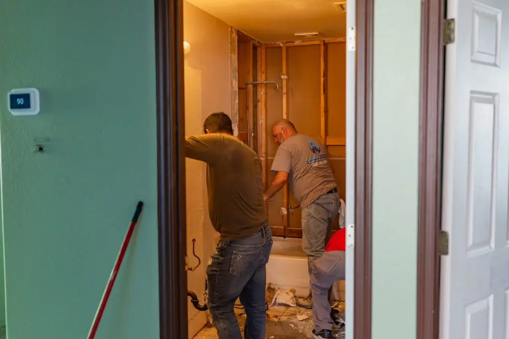 Bathroom Demolition Project in Avondale, AZ — bathroom demolition