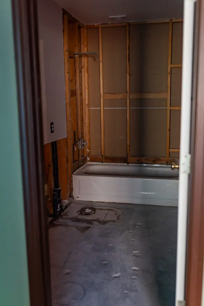 Bathroom Demolition Project in Avondale, AZ — residential demolition